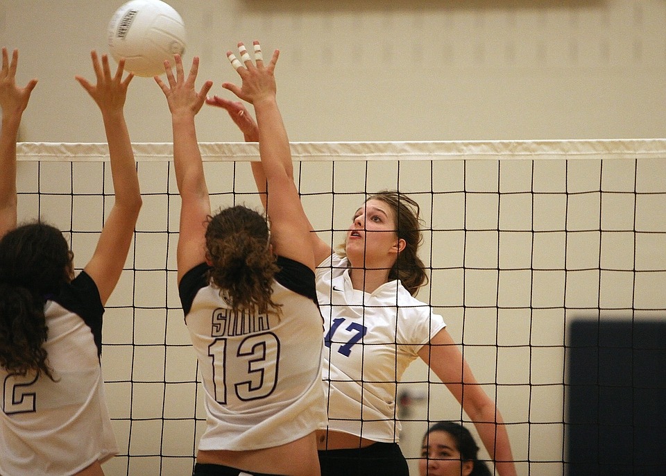 Volleyball training exercises